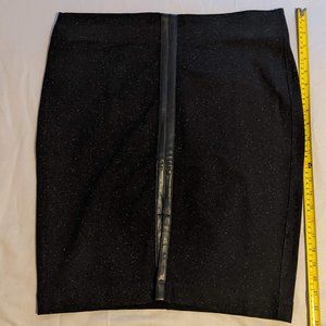 Joe Fresh Black Skirt with Detail L